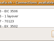 Available connections